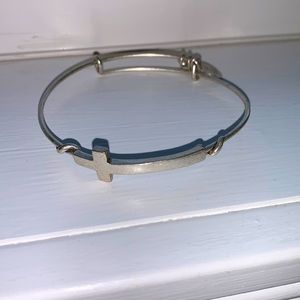 Alex and Ani cross bracelet